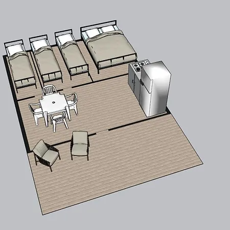 Easyatent Safari Tent Lanterna Ferienpark *